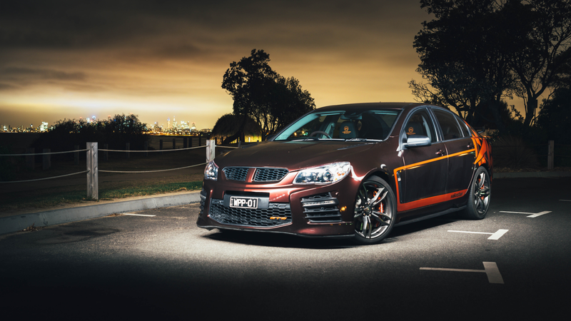 Illustration for article titled This Ludicrous 750 HP Walkinshaw Holden HSV Commodore Was Australia In Car Form